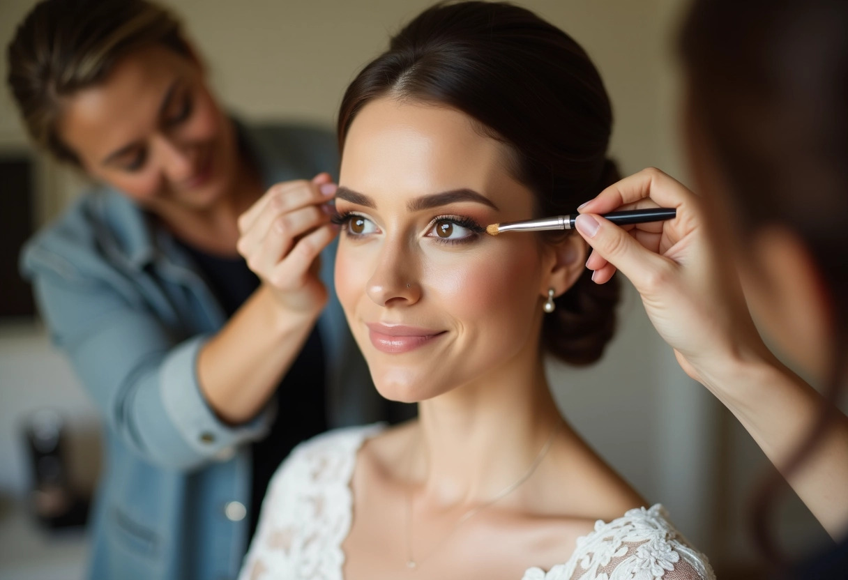 maquillage nuptial