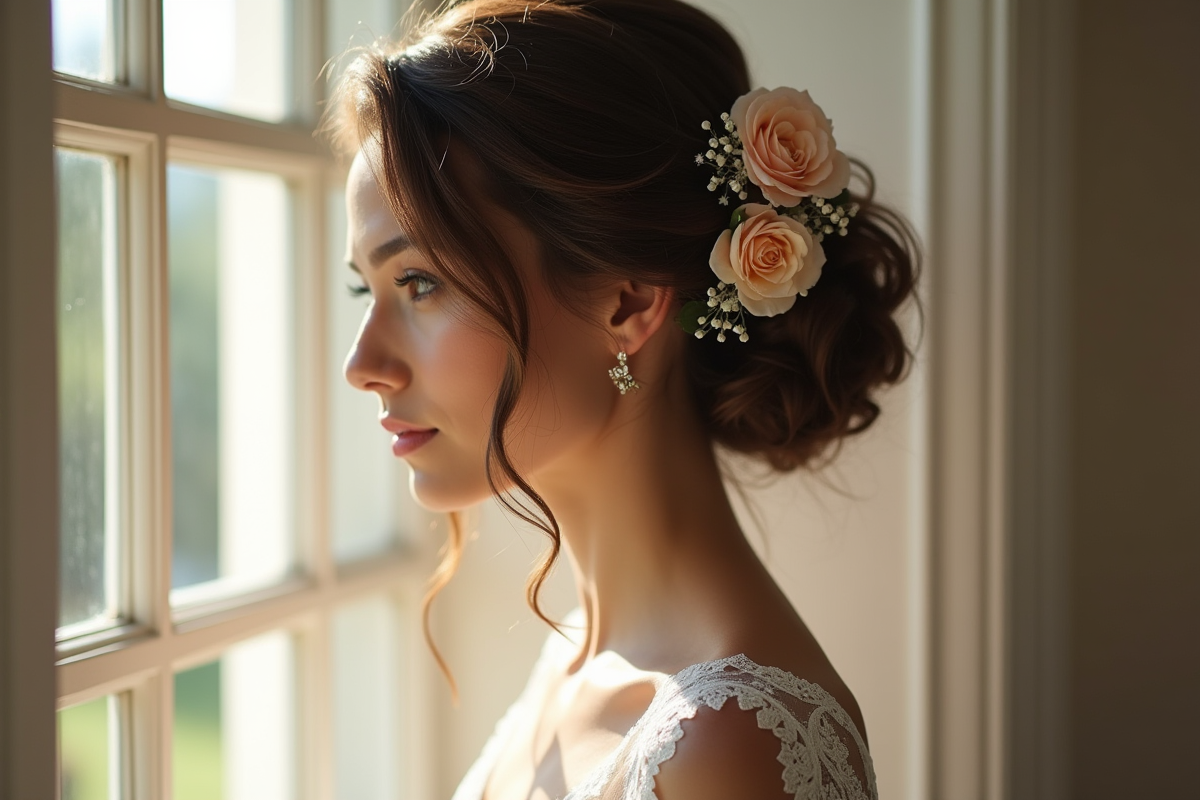 coiffure mariée